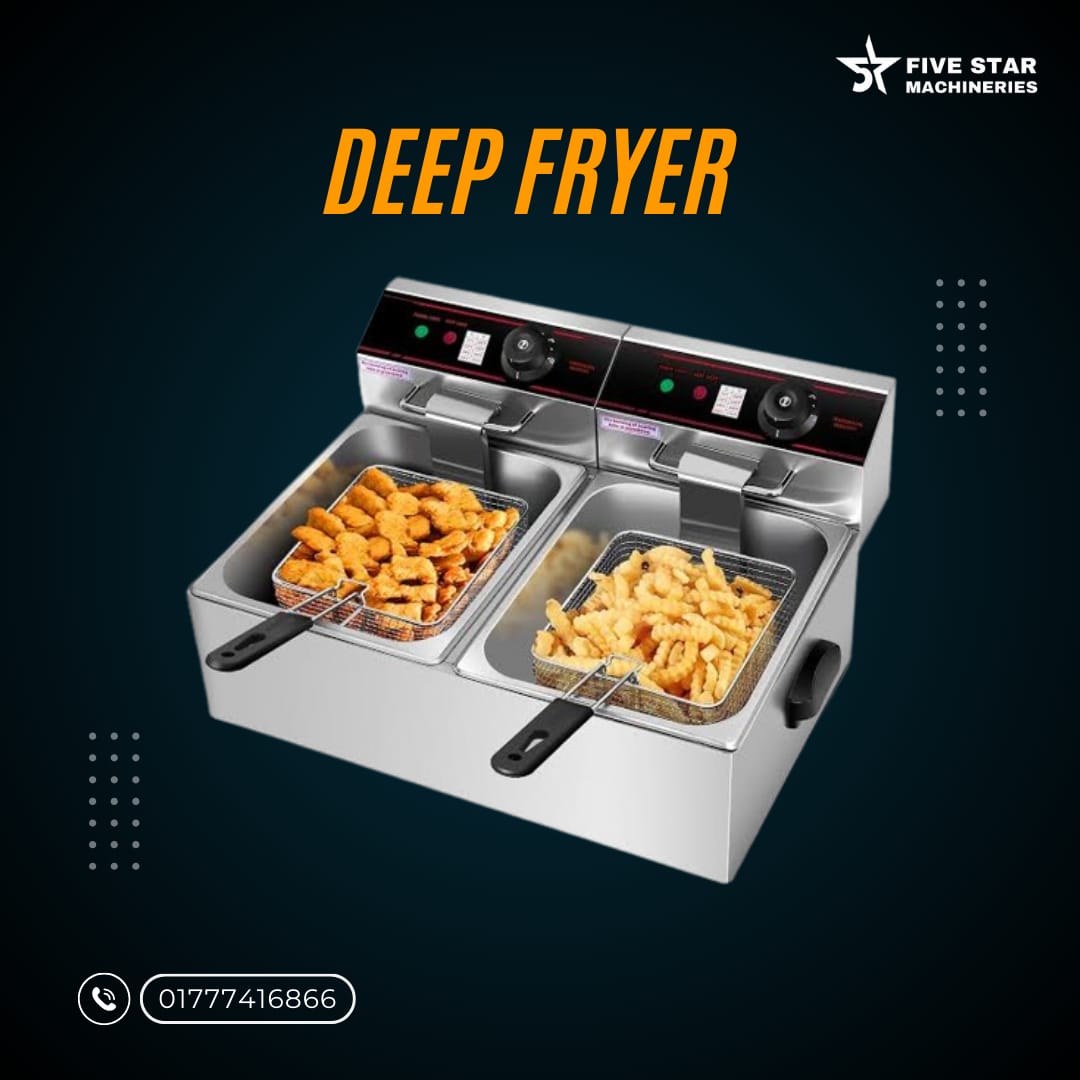 Deep Fryer ( 6+6)=12Ltr. ( Electric)